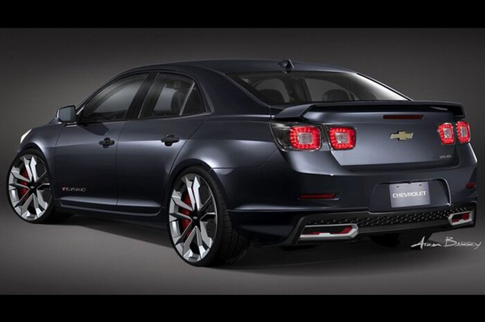 Chevrolet подготовил к SEMA заряженную Malibu