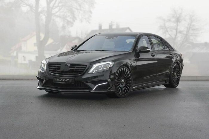  Mansory делает S63 AMG более зловещим и снимает 1000 л. с.