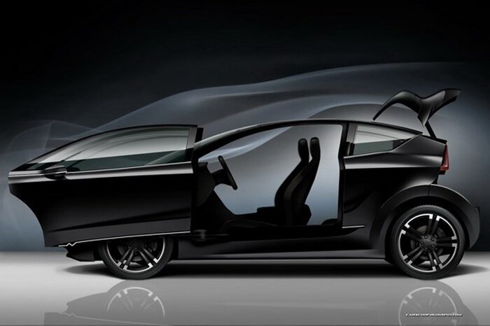 Электрохэтчбек Tesla Model C от независимого дизайнера