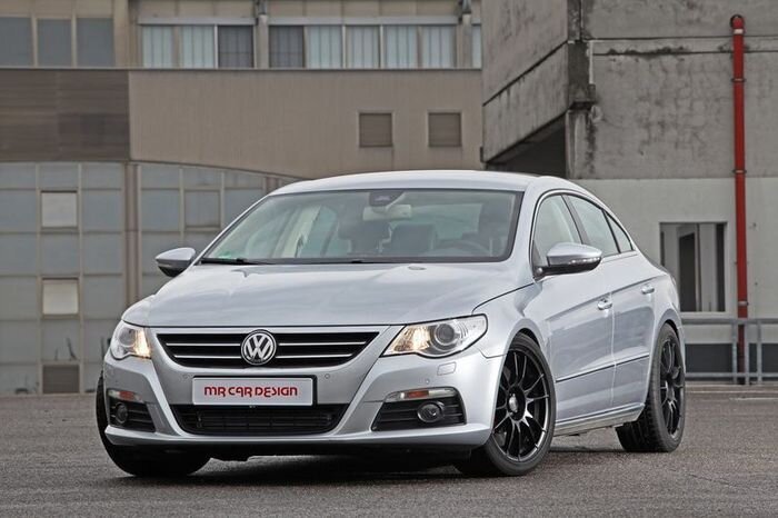 Специалисты из MR Car Design взбодрили VW Passat CC (10 фото)