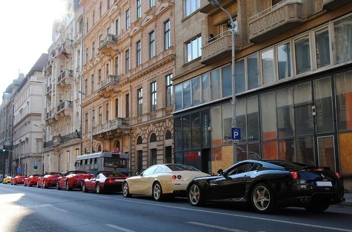 Встреча венгерского Ferrari Club (38 фото)