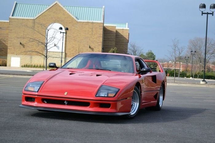 Найдено на Ebay. Легендарный Ferrari F40 за 25400$ (53 фото)
