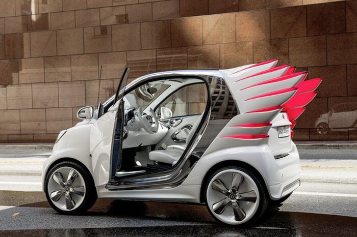 Крылатый Smart ForJeremy пойдет в продажу в 2013 году