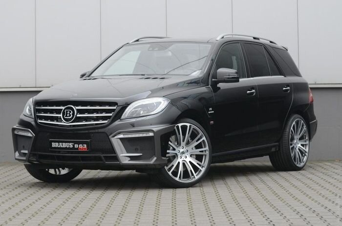 Mercedes-Benz ML 63 AMG от тюнинг ателье Brabus (11 фото)