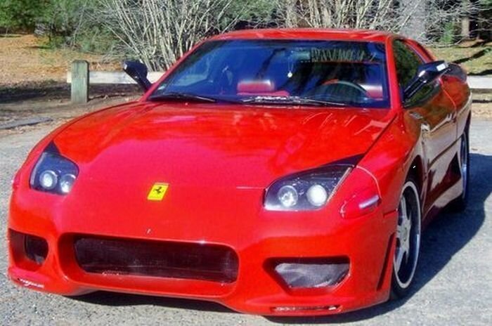 Найдено на Ebay. Ferrari F430 из Mitsubishi 3000GT (24 фото+видео)