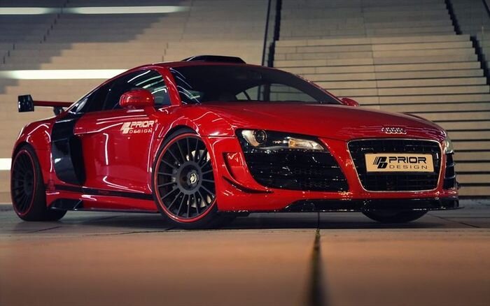 В ателье Prior Design поработали над дизайном Audi R8 (23 фото)