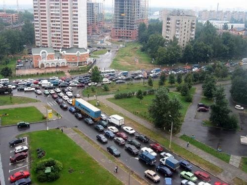 О чем думают водители в пробках