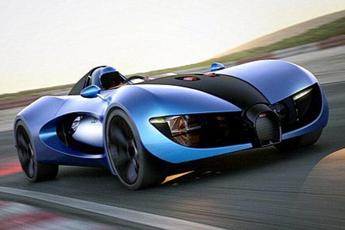 Одноместная мечта Bugatti TypeZero