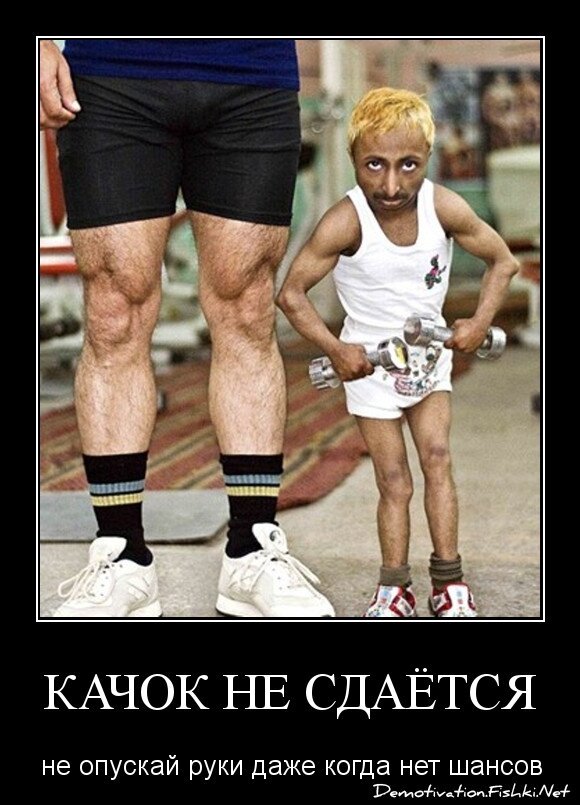 качок не сдаётся