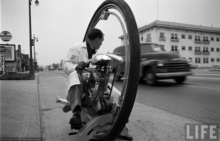 История и современные моноциклы (68 фото+3 видео)