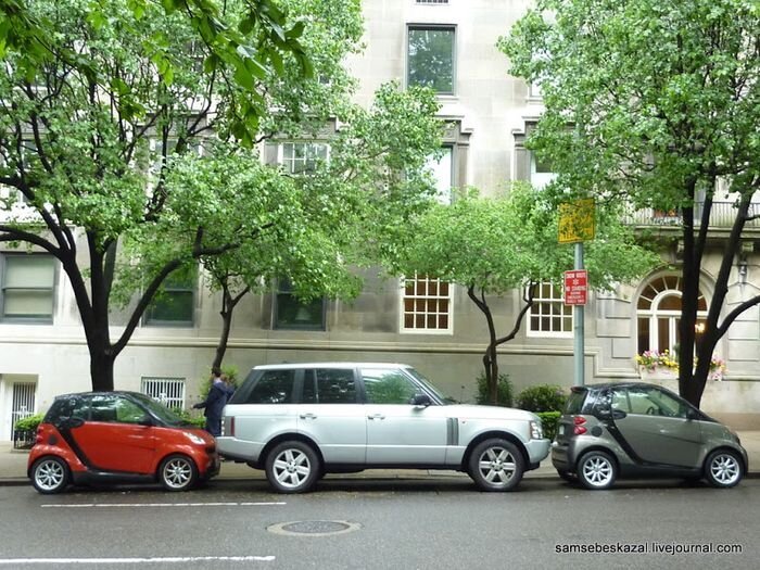 Парковка в нью-йоркском стиле (14 фото+3 видео)