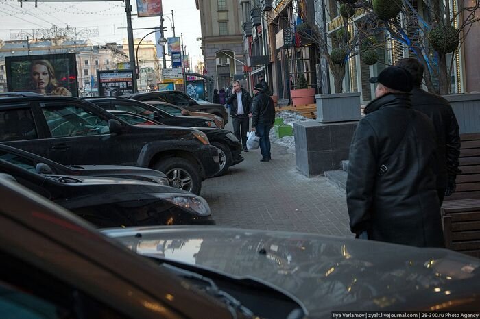 Проблема парковок в Москве (6 фото+видео)