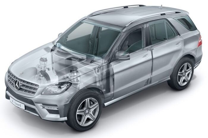 Mercedes-броненосец. Максимум защиты в М-классе
