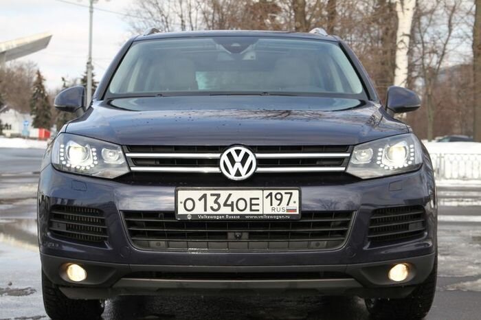 Touareg расход топлива