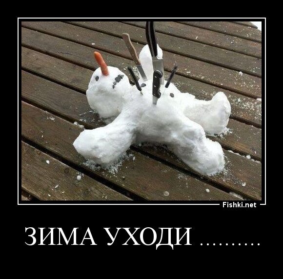 Зима уходи ...........