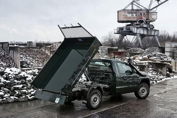 VW Amarok стал самосвалом