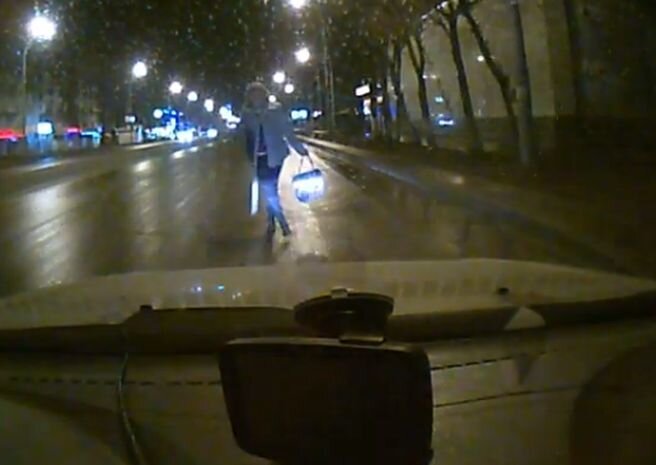 Суровая автоподстава в Кемерово (видео)