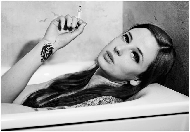 красивые черно-белые фотографии девушек