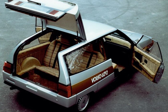 Сверхтехнологичному концепту Volvo LCP 2000 исполняется 30 лет (11 фото)