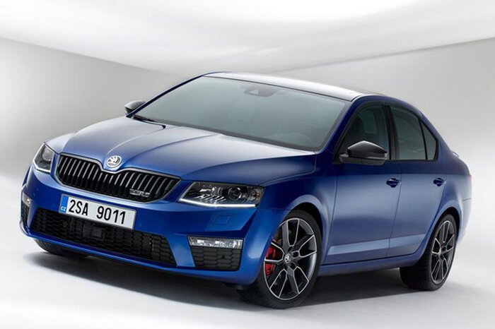 Чехи показали новую Octavia RS (10 фото)