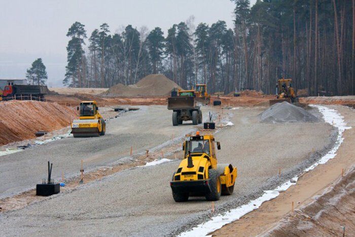 Как строят дороги в России (66 фото)