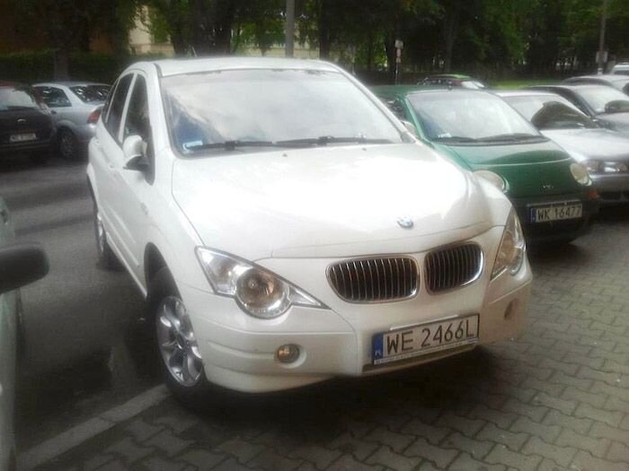 Как из SsangYong сделать BMW (5 фото)