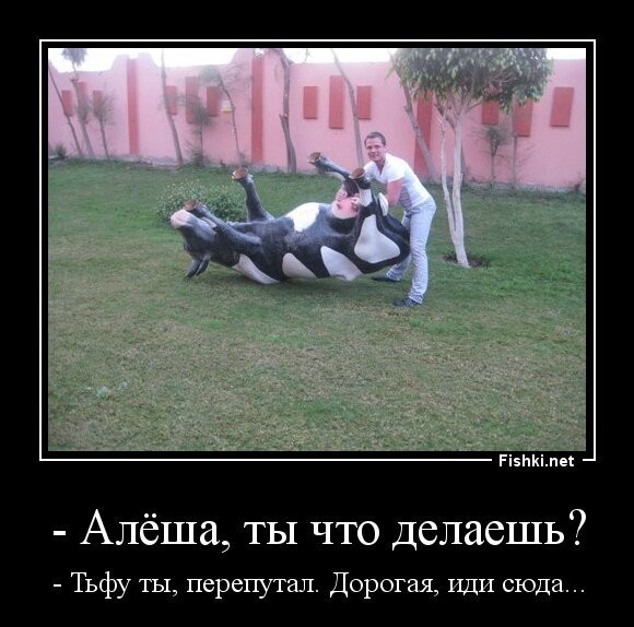 - Алёша, ты что делаешь?