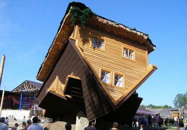 Дом вверх дном ! (10 фото)