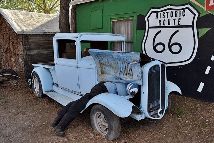 Историческая трасса Route 66 в США (27 фото)