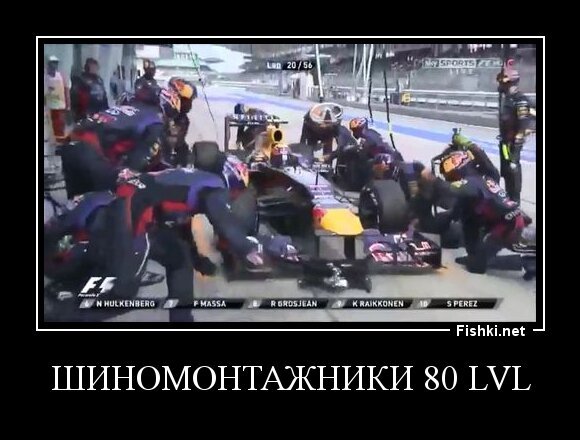 Шиномонтажники 80 Lvl