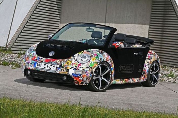 Тюнинг Volkswagen New Beetle (14 фото)