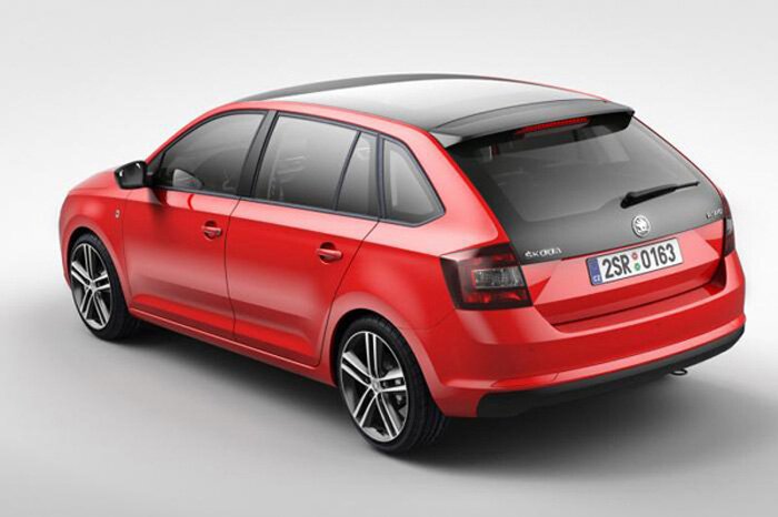 В сети появились изображения Skoda Rapid Spaceback