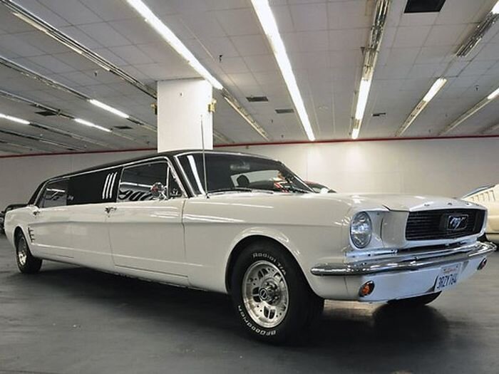 Найдено на eBay. Лимузин Ford Mustang 1966 (13 фото)