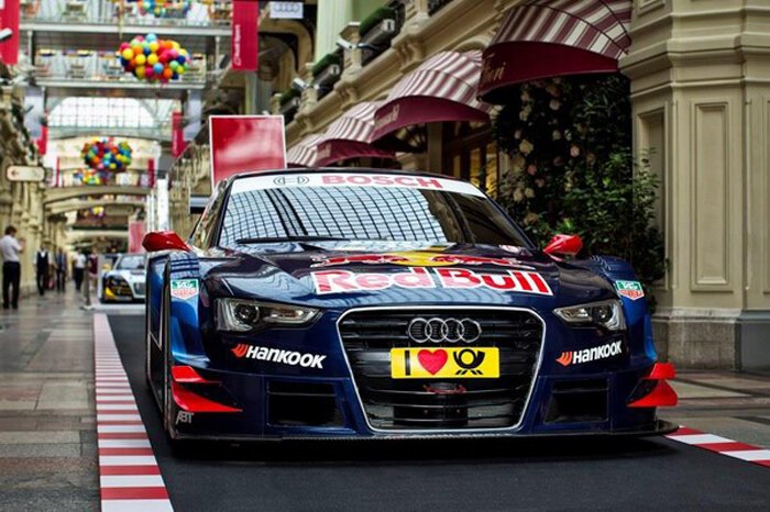 Audi Motorsport в ГУМе