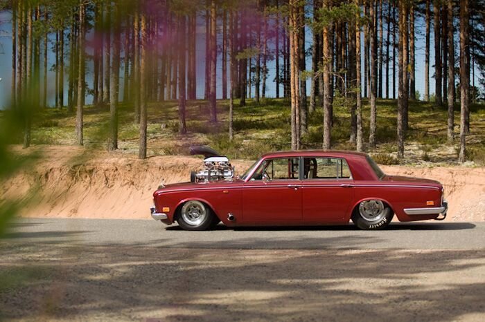 Чумовой тюнинг классического  Rolls-Royce (30 фото+видео)
