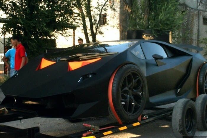 В Бишкеке собрали копию Lamborghini Sesto Elemento (64 фото+видео)