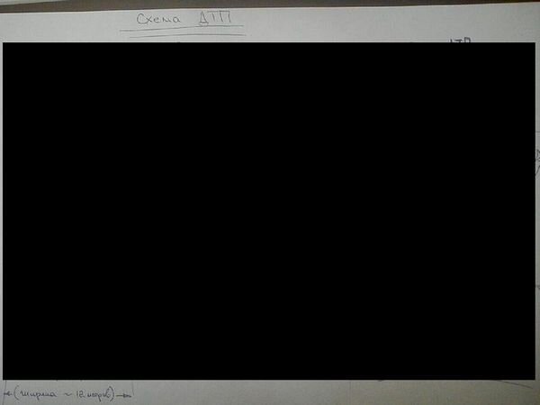 Схема ДТП (1 фото)