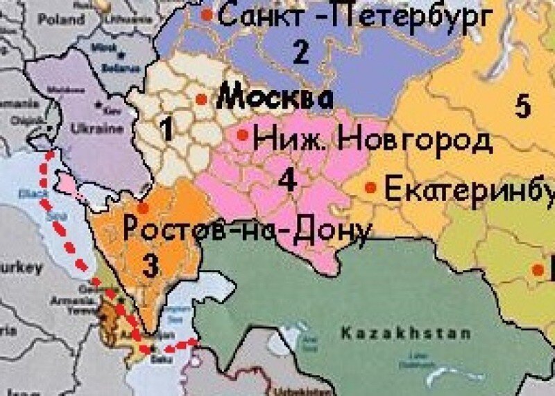 Новости географии: Украина запускает поезд в Казахстан в обход РФ