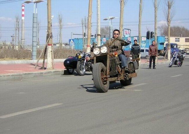 Байк настоящего рокера (7 фото)