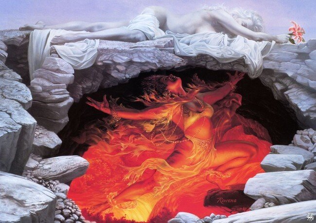 Рисунки Rowena Morrill (116 фото)