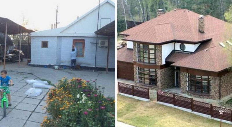 Блеск и нищета. Дома наших знаменитостей в юности и сейчас (47 фото) 