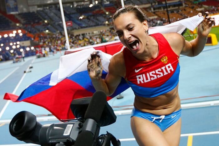 Елена Исинбаева - чемпионка мира 2013 года! (14 фото+видео)