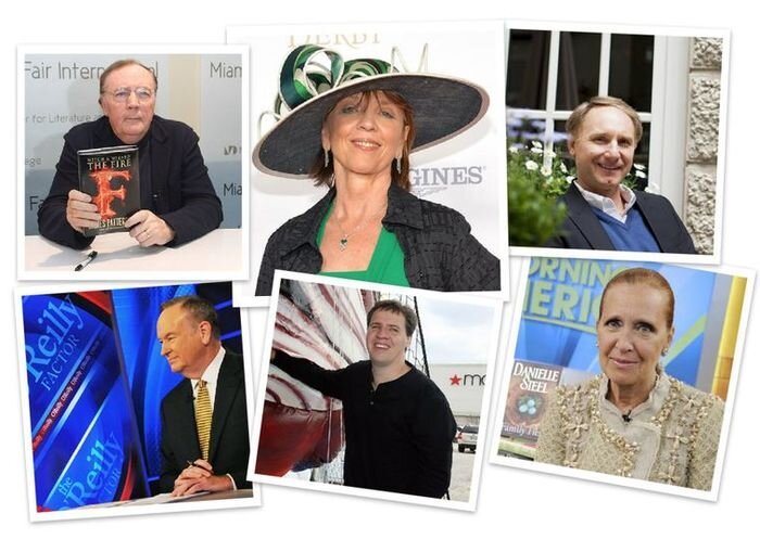 Самые высокооплачиваемые писатели мира по версии журнала Forbes (16 фото)