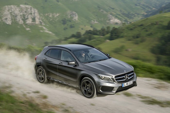 Самый компактный кроссовер Mercedes
