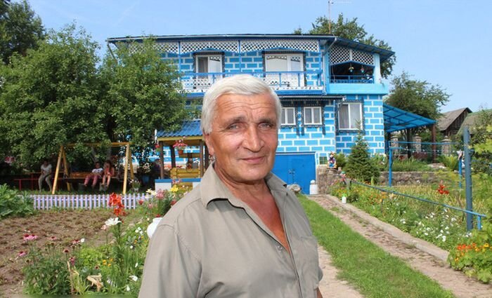 Белорусский пенсионер построил «аквапарк» (6 фото+текст)