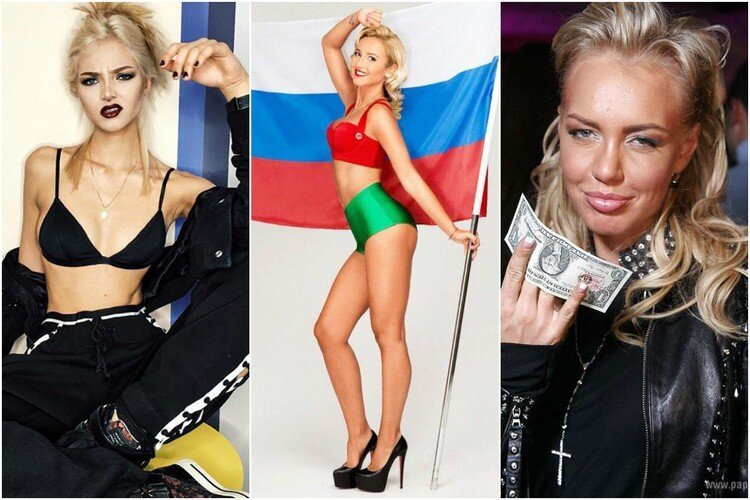 "Везде лучше, чем в Рашке". Скандальные слова VIP-красоток о России 