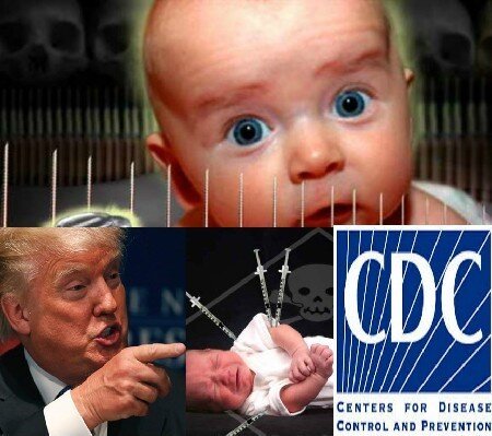 Война с вакцинацией.Президент Трамп приказал ФБР провести рейд на штаб-квартиру CDC