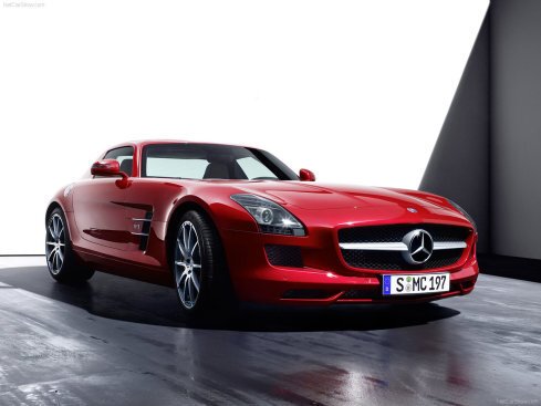 Mercedes-Benz SLS AMG  (40 фото)