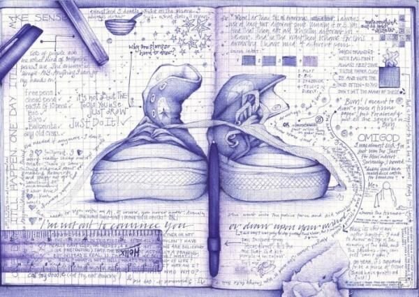 Рисунки ручкой (8 фото)