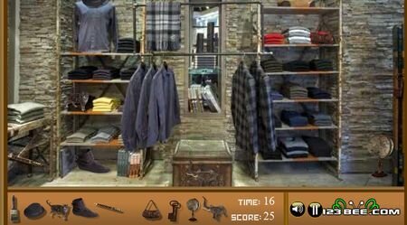 Hidden objects in Gibson House